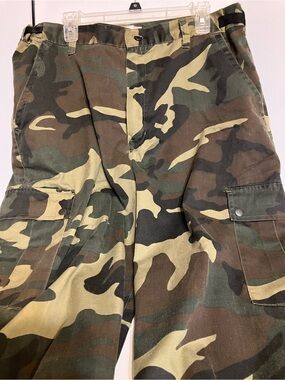 Northwest Territory Camo Cargo Pants - Green, Brown, Black